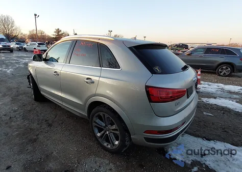 2016 Audi Q3 2.0T Premium Plus from USA, damaged, VIN WA1GFCFS2GR016370